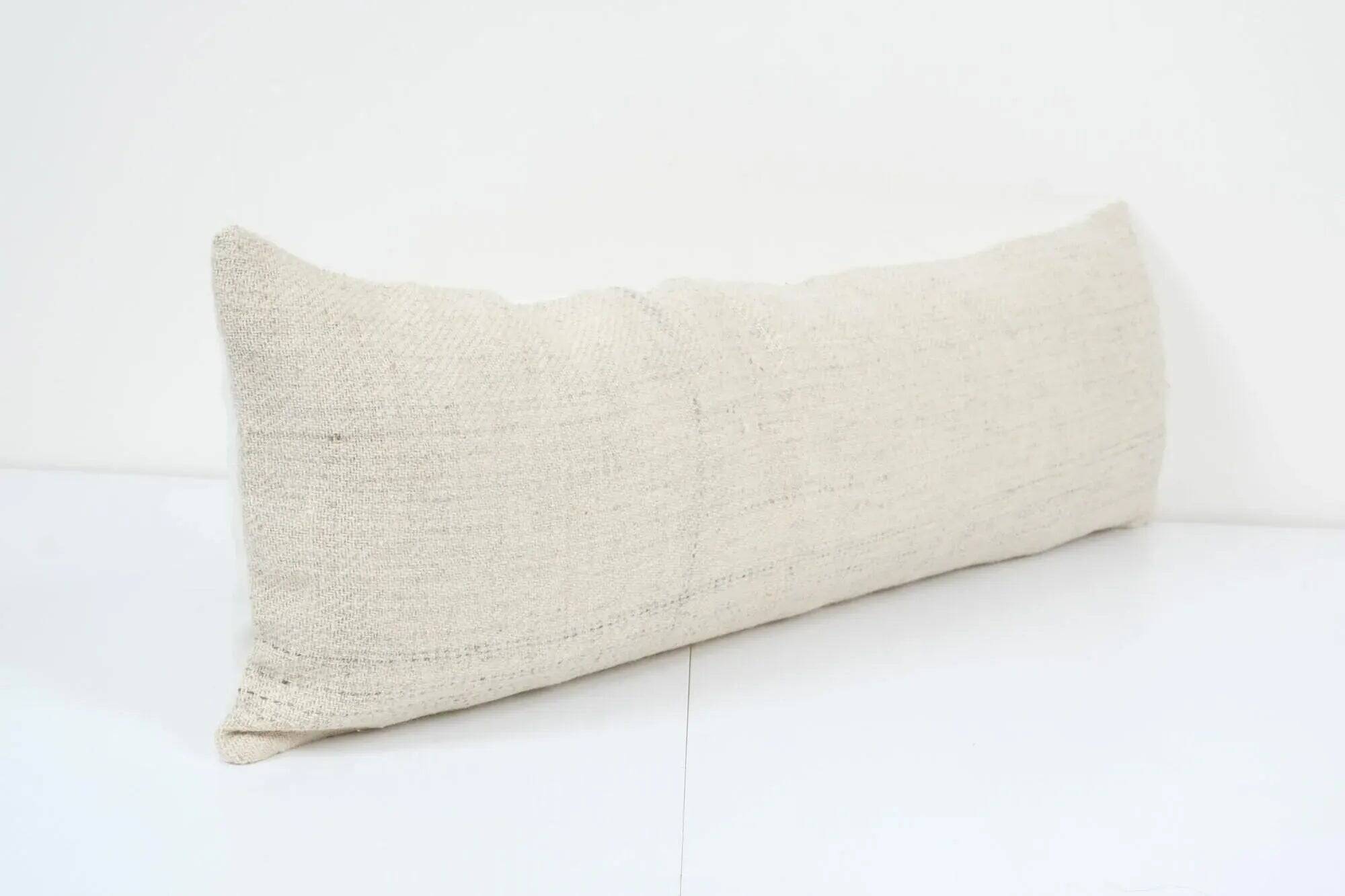 Vintage kilim cushion cover 30x102 cm