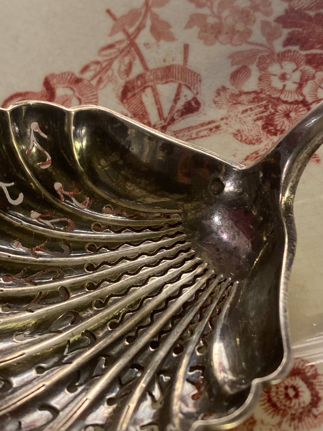 20 cm silver-plated spoon