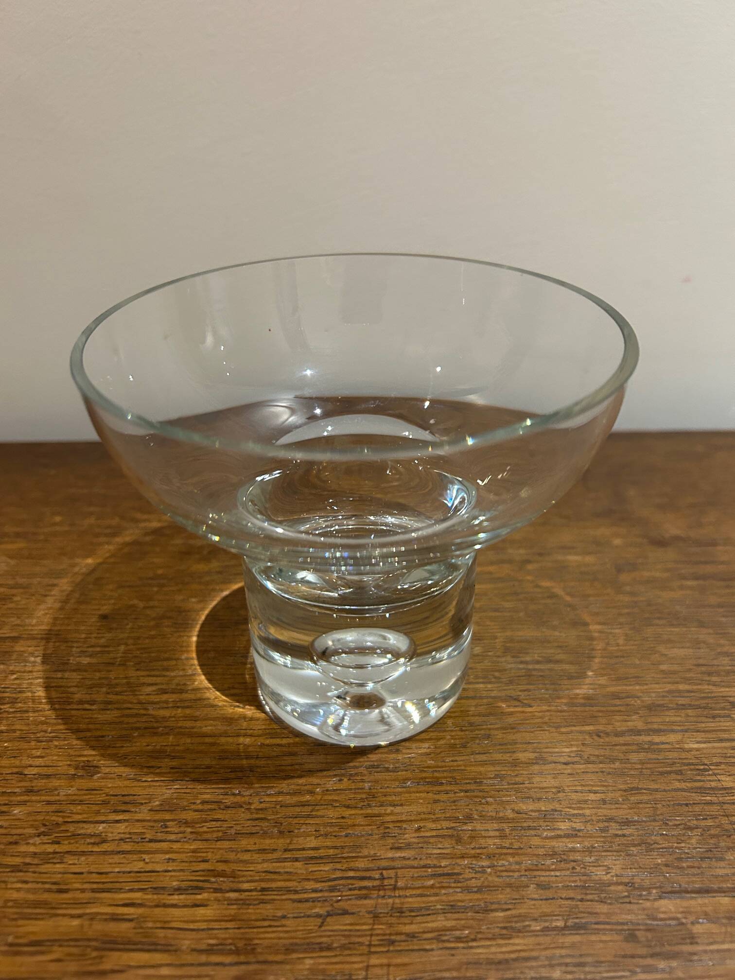 Bubble crystal candle holder