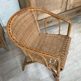 Fauteuil rotin
