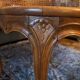 Louis XV style caned armchair