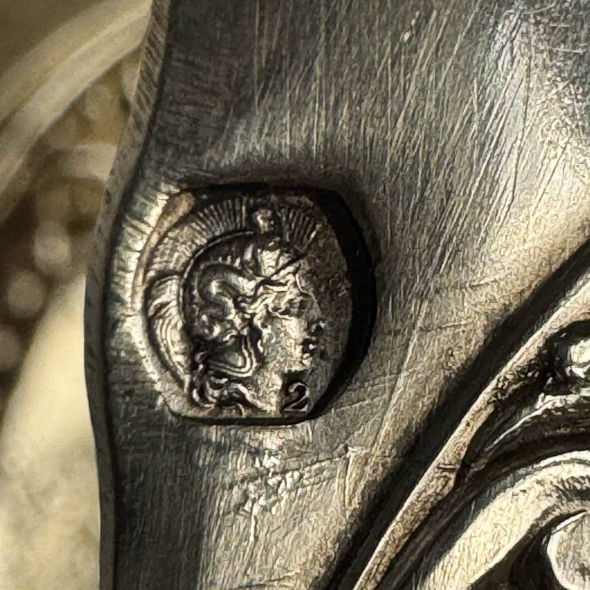 Silver Sugar Tongs | Pearl, Foliage & Bell Decor