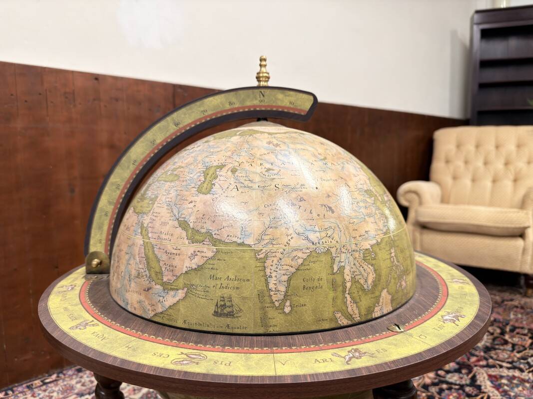 Bar Globe au sol italien classique Zoffoli