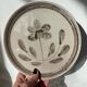 5 dessert plates Sarreguemines art workshop Jocelyne
