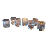 7 verres Octime Luminarc – années 1980