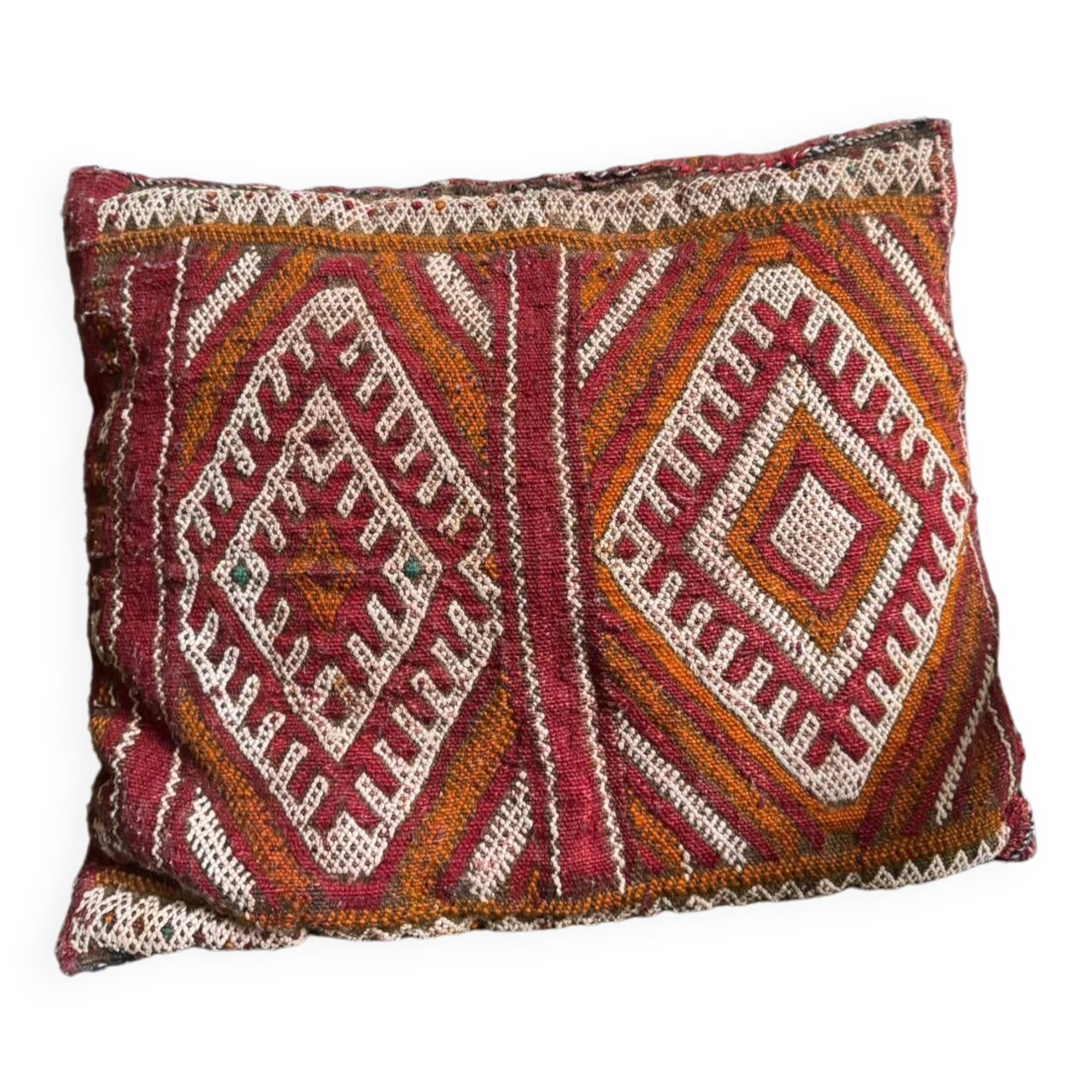 Old kilim cushion