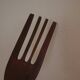 Large wooden serving cutlery folk art vintage African art