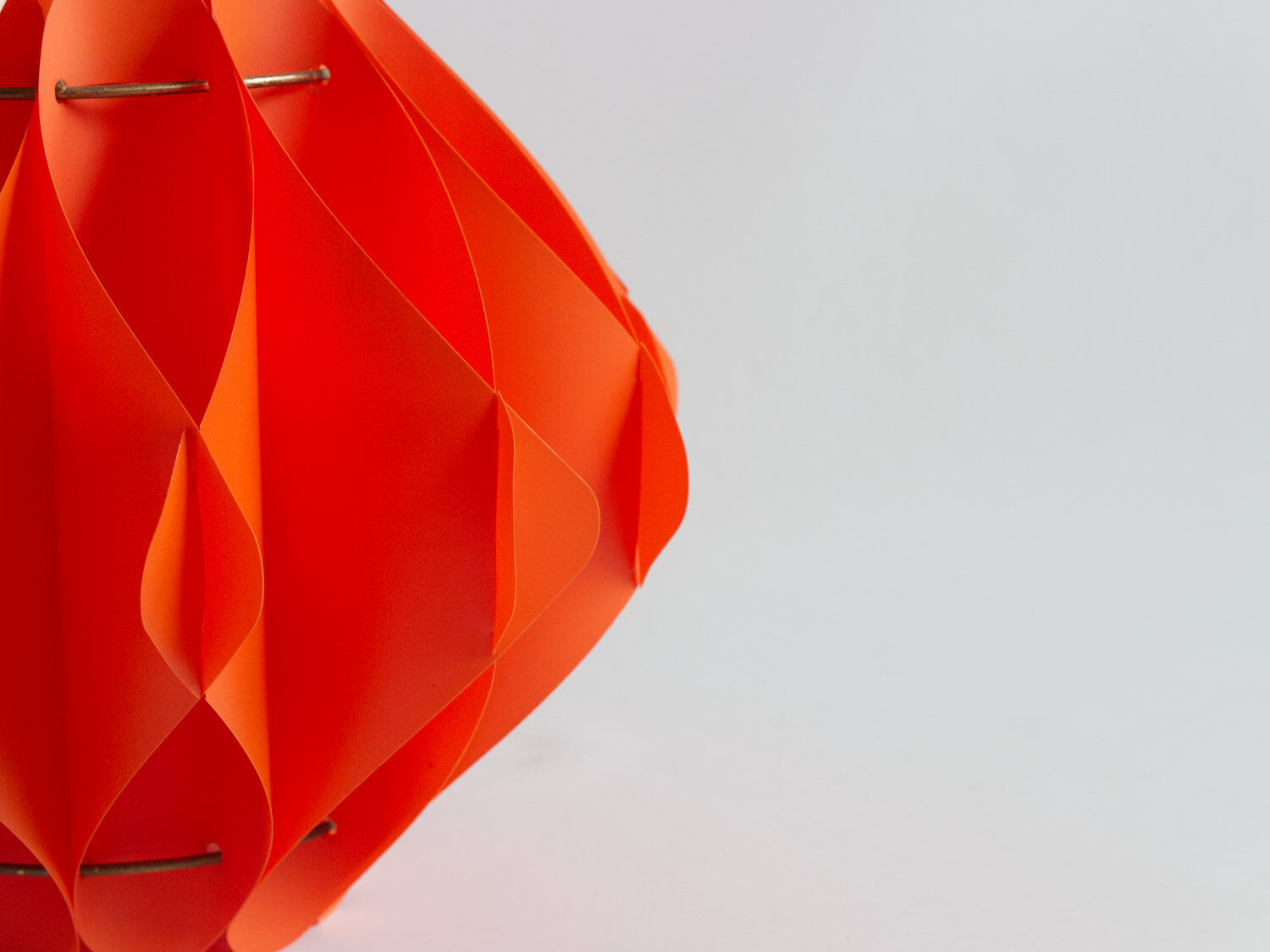 Orange vintage suspension