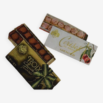 “Menier” chocolate advertisement
