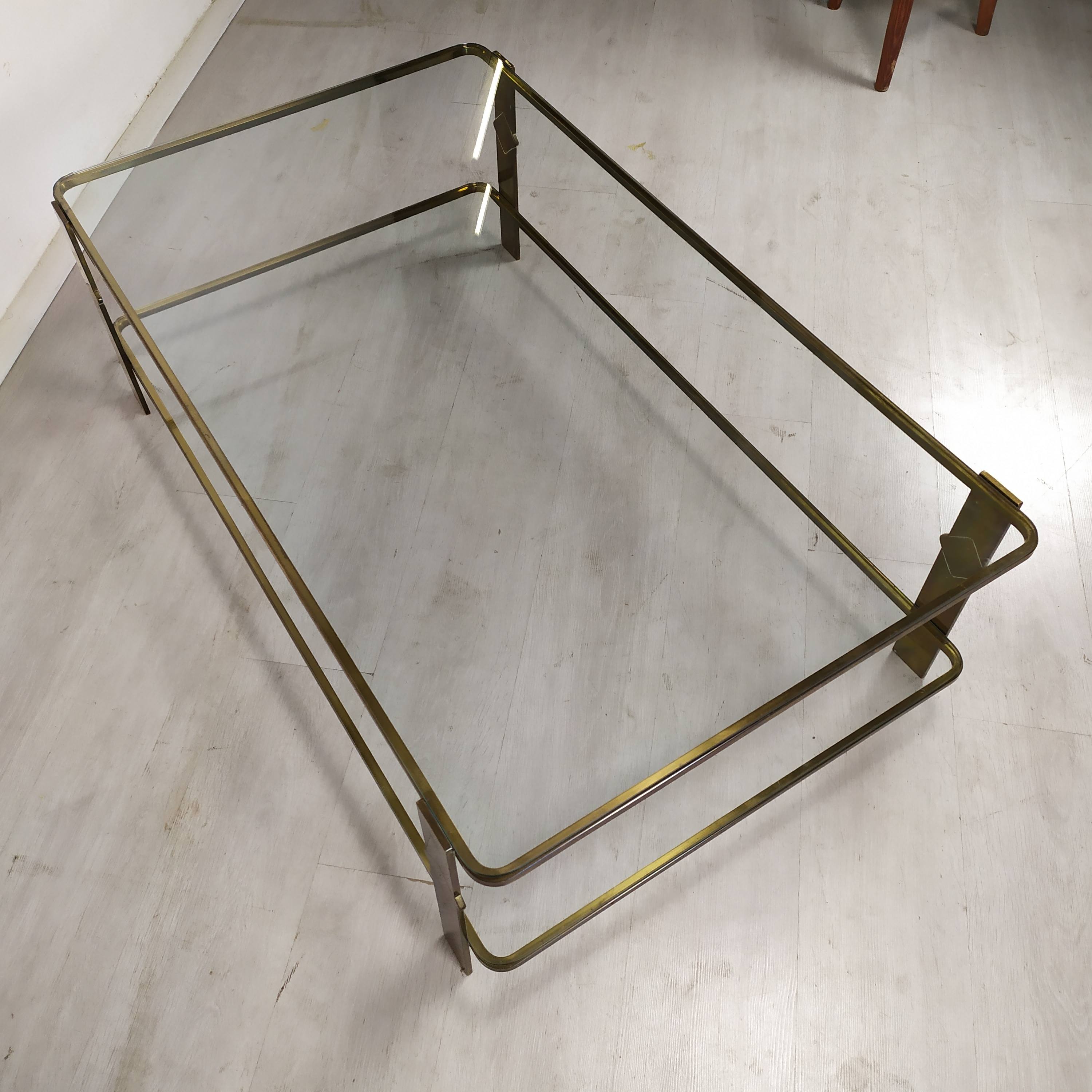 Coffee table bronze house malabert
