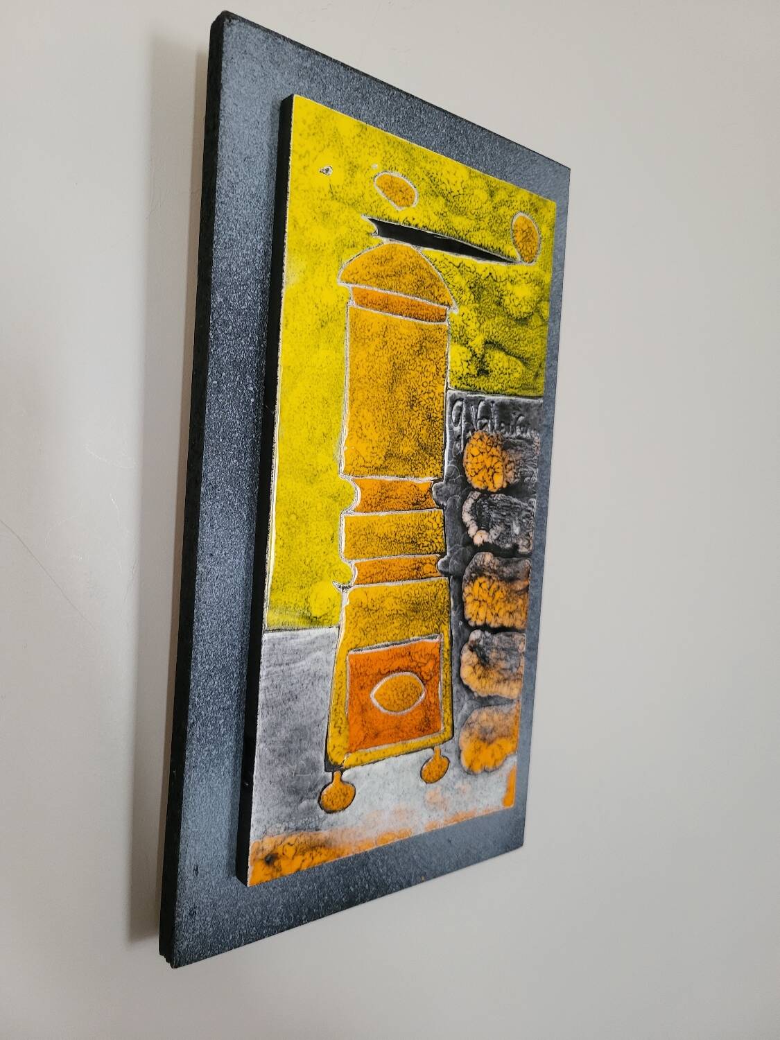 Gilbert Valentin "The Archangels" - Vallauris - Signed work of art - 427