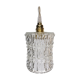 Vintage lamp molded glass