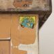1940s vintage wood chest of drawers