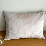 Canvas cushion "Pink flamingos"