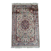 Tapis Pakistanais laine et soie fait main 122x77cm