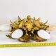 Plafonnier encastré à forme florale de conception italienne années 50