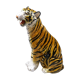 Tigre de terre cuite vintage, Italie des années 1960