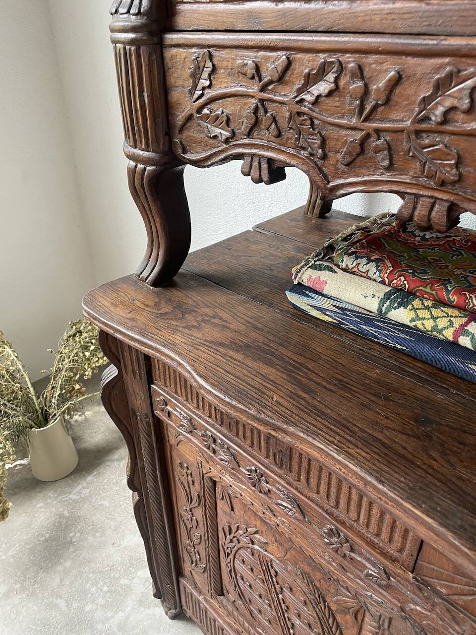 Auvergne brutalist folk art furniture 1890