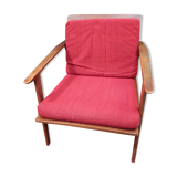 Fauteuil vintage design scandinave 60/70