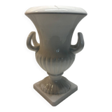 Large white vase