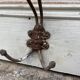 Rustic hook coat rack 1920s