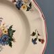 Set of 8 hollow plates in Earthenware Digoin Sarreguemines, Agreste model