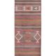 Vintage Turkish hallway rug 75x353 cm