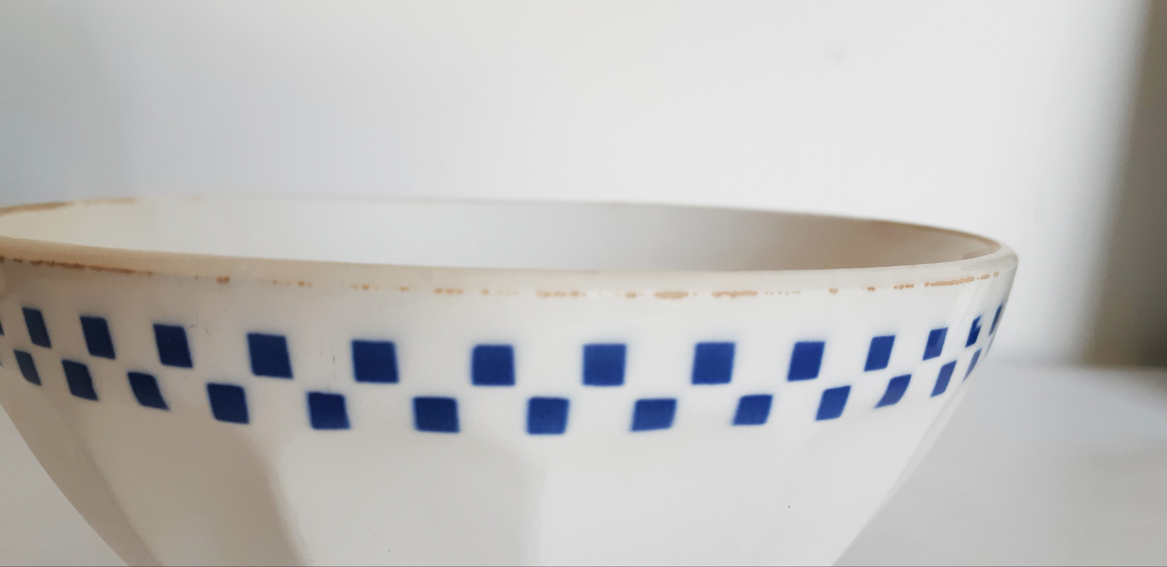 Old pedestal bowl