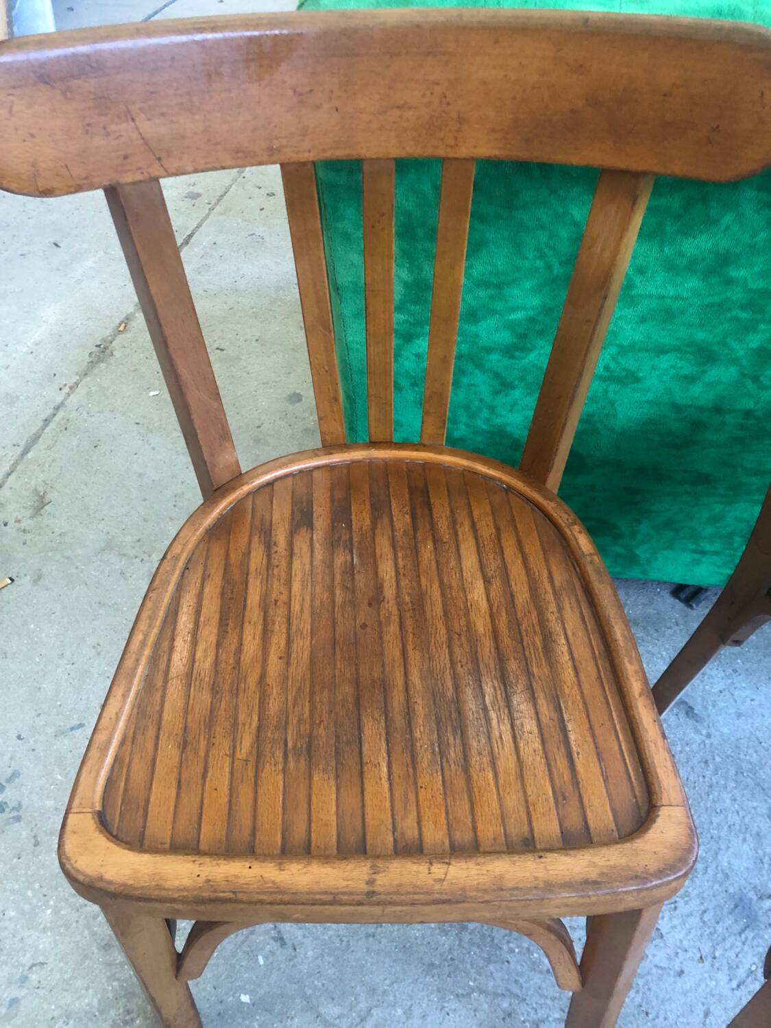 Pair of bistro chairs