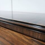 Commode Art Déco en acajou avec quatre tiroirs