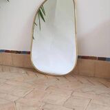 Handcrafted copper mirror