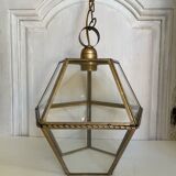 Brass lantern suspension