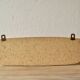 Vintage coat rack in red Formica - triple hook