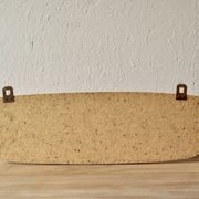 Vintage coat rack in red Formica - triple hook