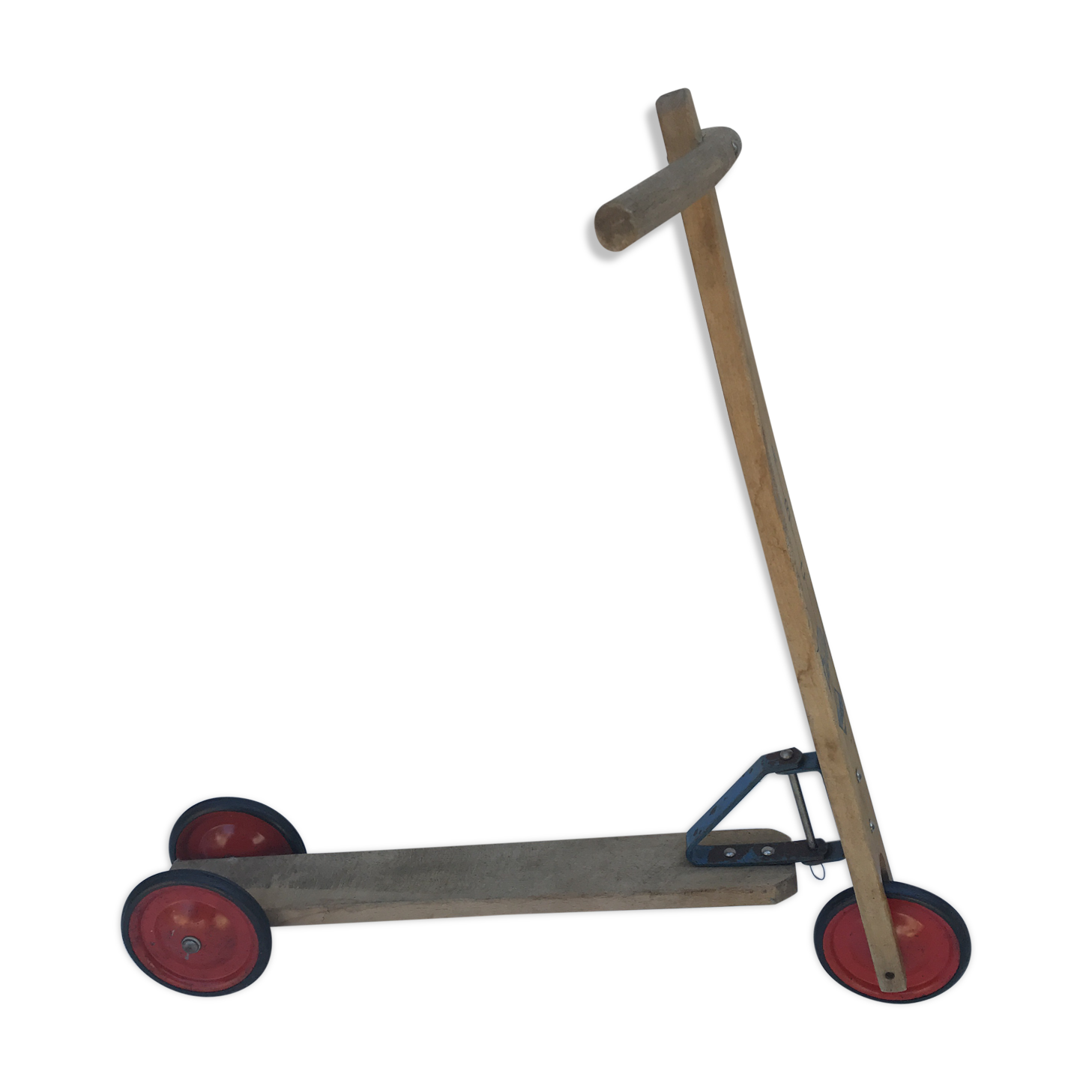 Old scooter vero baby abc in wood & metal of the 1960s vintage
