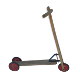 Old scooter vero baby abc in wood & metal of the 1960s vintage