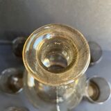 Liquor service smoked glass