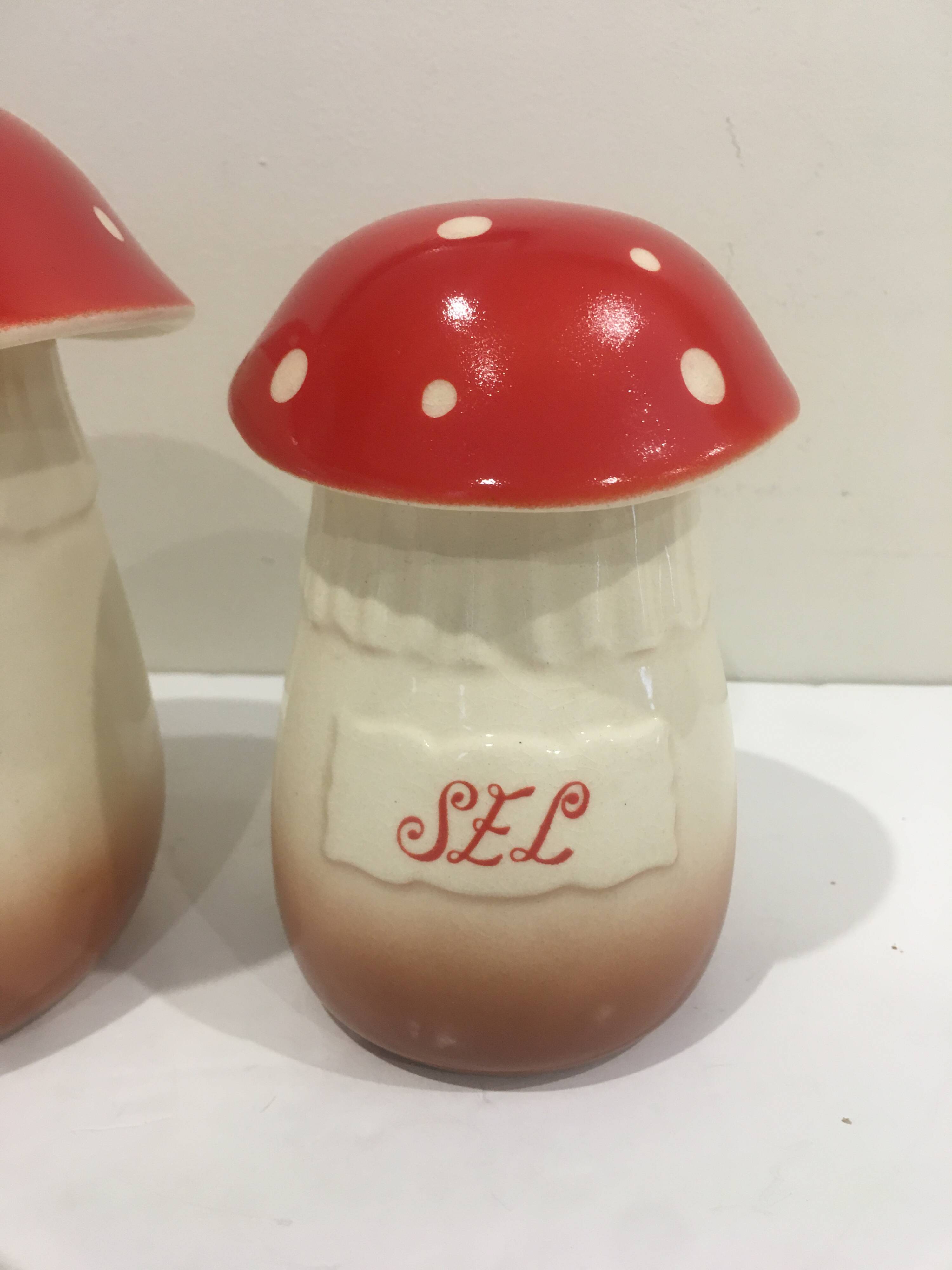 Mushroom spice jars