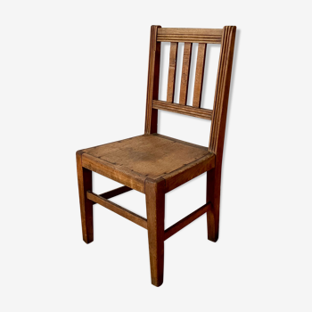 Wooden children's chair