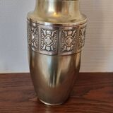 Copper vase and engraving