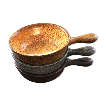 Set of 3 appetizer pans