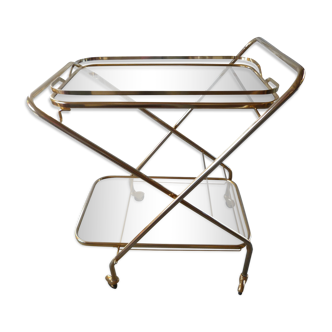 Brass and glass service