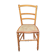 Chaise ancienne en bois et canage