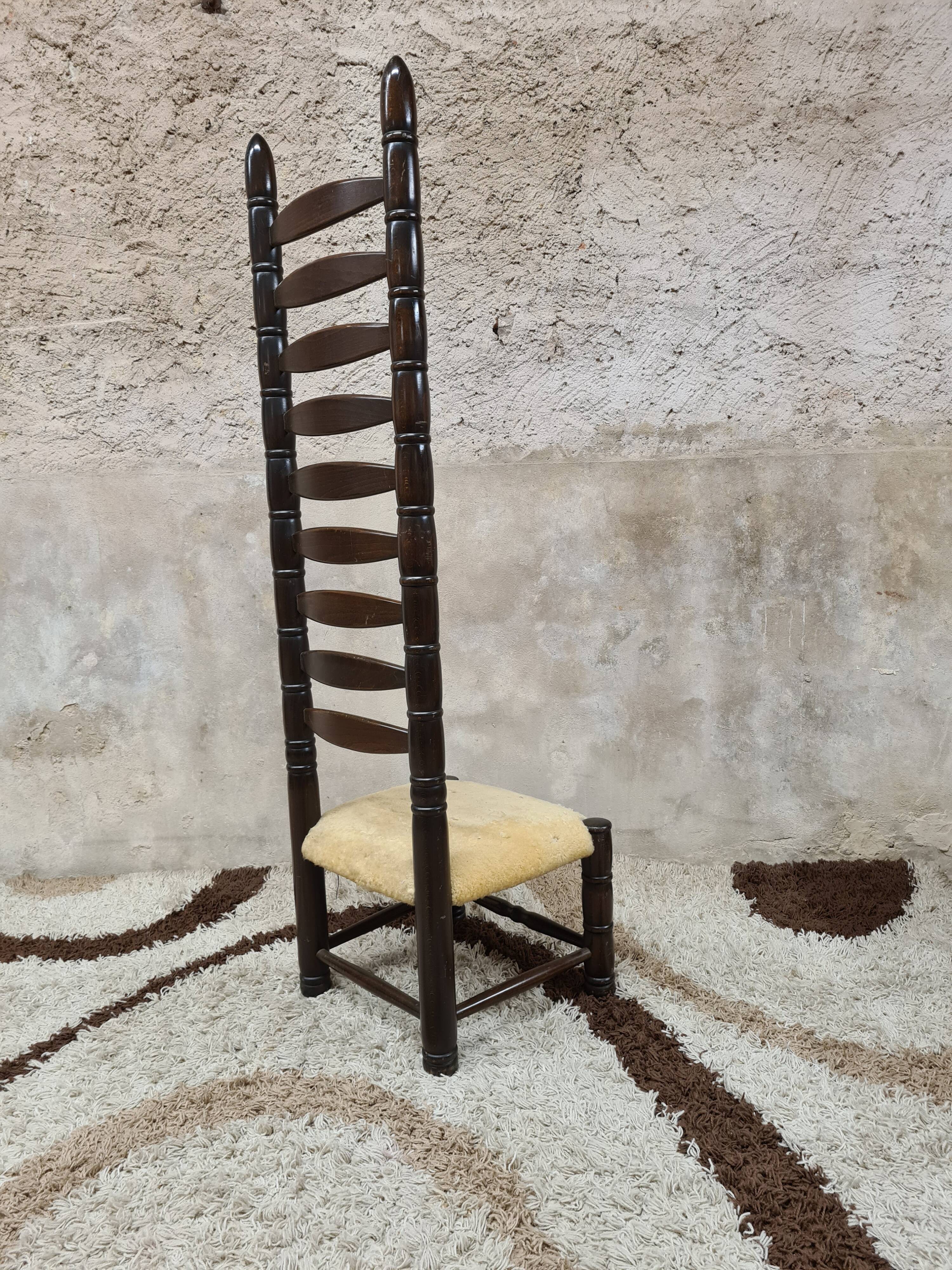 Vintage 1960s Safari Hall Chair