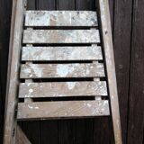 Wooden stepladder