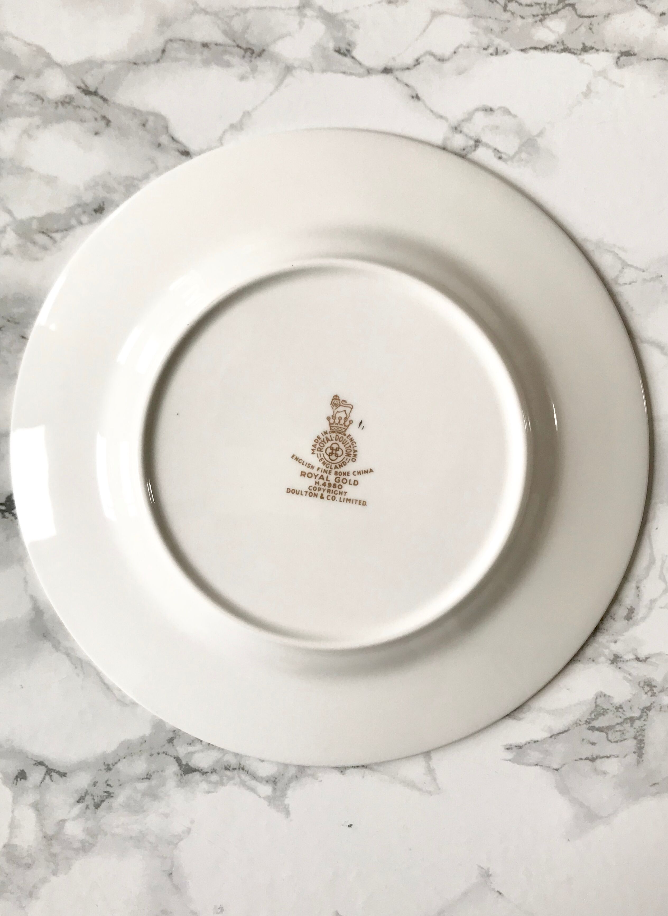 English porcelain dessert service