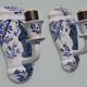 2 ceramic wall lights