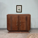 Large Art Deco sideboard in rosewood and marble (renovated)