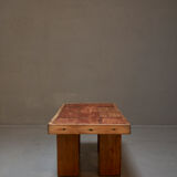 Table basse, banquette wabi sabi