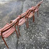 Set of 4 tolix T1 chairs